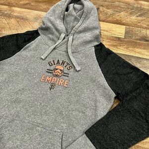 San Francisco Giants Empire Star Wars Stormtrooper Hoodie Fanatics Womens Small